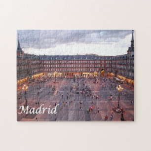 Spanje - Madrid - Mayor Square - Legpuzzel