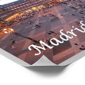 Spanje - Madrid - Mayor Square - Poster (Hoek)