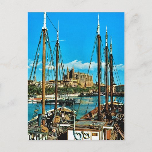 Spanje, Mallorca, Palma Cathedraal Briefkaart (Voorkant)