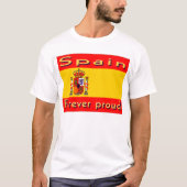 Spanje mannen T-shirts (Voorkant)