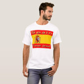 Spanje mannen T-shirts (Voorkant volledig)