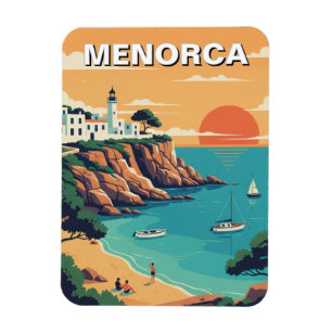 Spanje Menorca Ansichtkaart Magneet