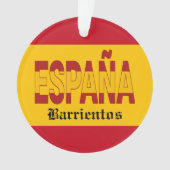 SPANJE Monogram - ZIE TERUG! Ornament (voorkant)