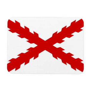 spanje oude vlag nieuwe spaanse indianen veroverin magneet