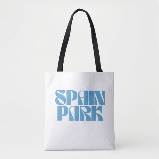 Spanje Park Jaguars Retro Block Design Bag Draagtas (Voorkant)
