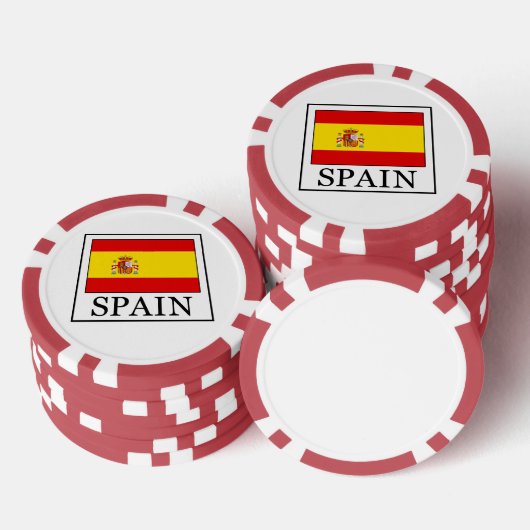 Spanje Poker Chips (Opstapeling)