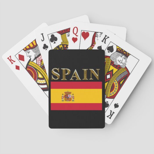 SPANJE POKERKAARTEN (Achterkant)