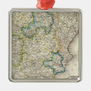 Spanje, Portugal 5 Metalen Ornament