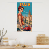  Spanje Poster (Keuken)