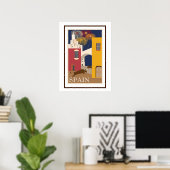 Spanje Poster (Thuiskantoor)