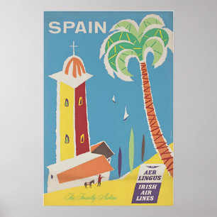 Spanje Print Spaanse Reis Kunst Poster