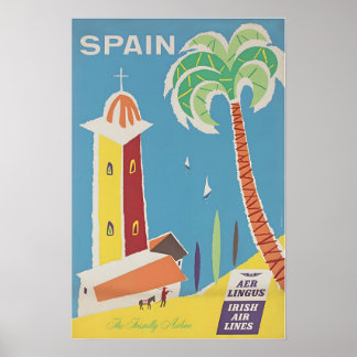 Spanje Print Spaanse Reis Kunst Poster