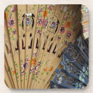 Spanje, provincie Cadiz, Sevilla. Historische kers Bier Onderzetter