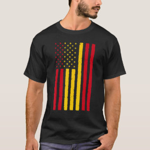 Spanje regeert het Britse vlaggererfgoed van de he T-shirt