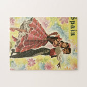 Spanje Reisposter, Flamenco Dansers Legpuzzel (Horizontaal)