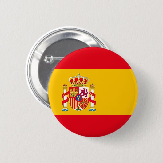 Spanje Ronde Button 5,7 Cm (Voorkant /achterkant)