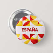 Spanje Ronde Button 5,7 Cm (Voorkant /achterkant)