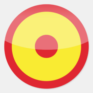 Spanje Ronde Sticker