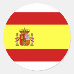 Spanje Ronde Sticker
