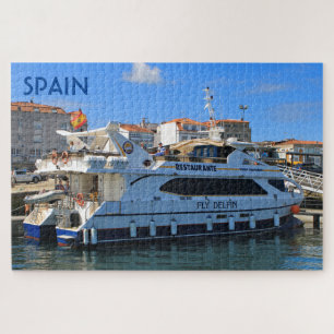 Spanje: rondreisboot in restaurants legpuzzel