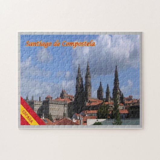 Spanje - Santiago de Compostela - Legpuzzel (Horizontaal)