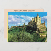  Spanje,   Segovia El Alchzar Briefkaart (Voorkant / Achterkant)