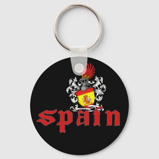 Spanje Shield Sleutelhanger (Voorkant)
