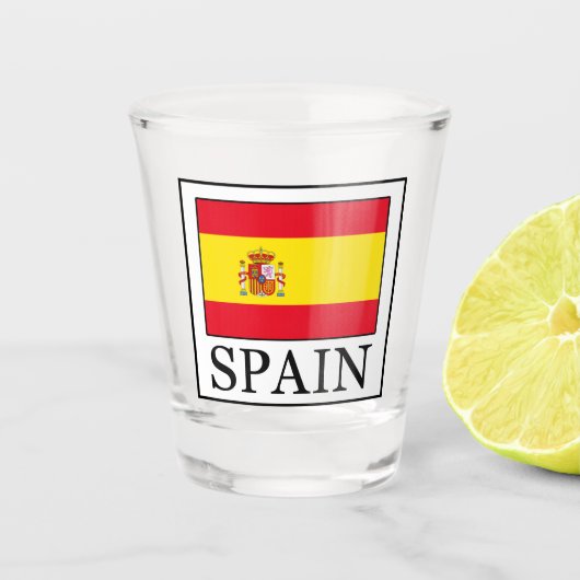 Spanje Shot Glas (Voorkant)