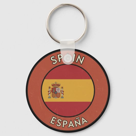 Spanje Sleutelhanger (Voorkant)