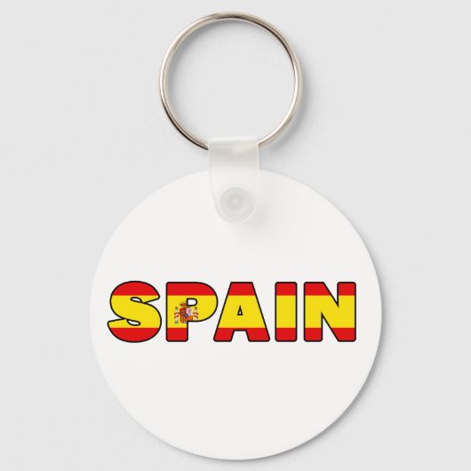 Spanje sleutelhanger (Voorkant)