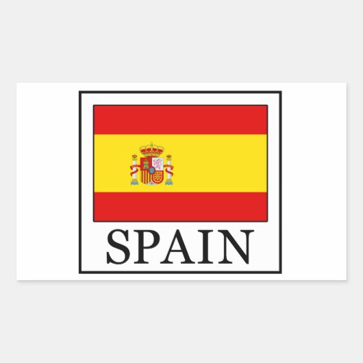 Spanje Sticker (Voorkant)