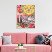 Spanje Sunshine Spaanse Reiskunst Canvas Afdruk (Insitu (Woonkamer))