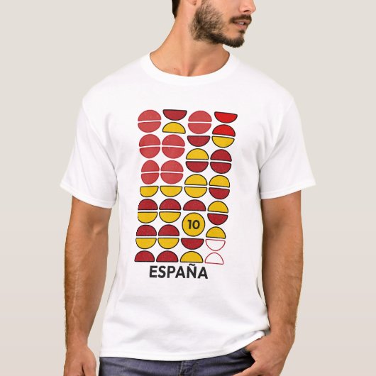 SPANJE TEE I T-SHIRT (Voorkant)