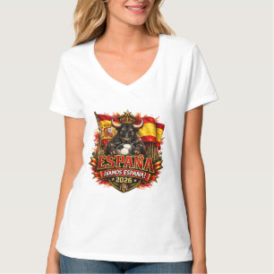 Spanje ¡Vamos España! 2026 Voetbalfan  T-shirt