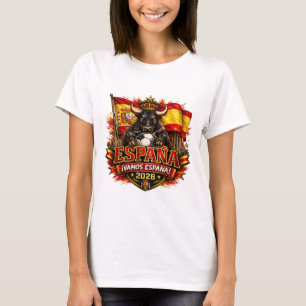Spanje ¡Vamos España! 2026 Voetbalfan T-shirt