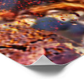 Spanje Vintage Barcelona Poster (Hoek)