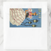 SPANJE Vintage Reizen stickers (Tas)