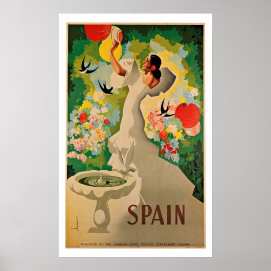 Spanje - Vintage Travel Posters (Voorkant)