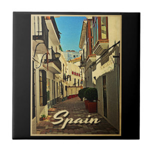 Spanje Vintage Travel Tegeltje