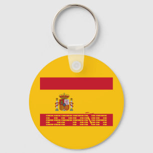Spanje - vlag / España - Bandera Sleutelhanger