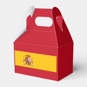 Spanje vlag Favor Box Bedankdoosjes