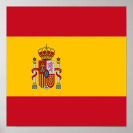 Spanje Vlag Spaans Land Pride Home Etniciteit Poster