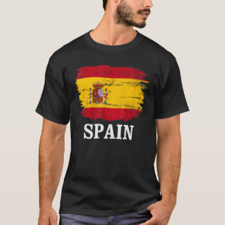  - spanje - vlag voor het Spaans T-shirt