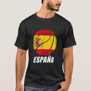 Spanje vlag VS Mallorca Madrid Amerika vlag T-shirt