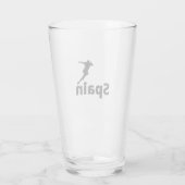 Spanje voetbal, Glas (Achterkant)