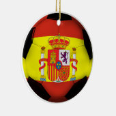 Spanje Voetbal Keramisch Ornament (Rechts)