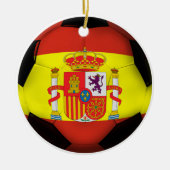 Spanje Voetbal Keramisch Ornament (Voorkant)