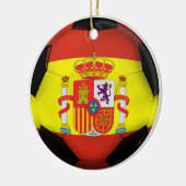 Spanje Voetbal Keramisch Ornament (Links)
