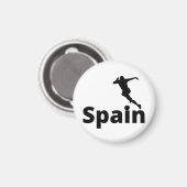 Spanje Voetbal Magneet (Voorkant / Achterkant)