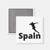 Spanje Voetbal Magneet (Voorkant / Achterkant)